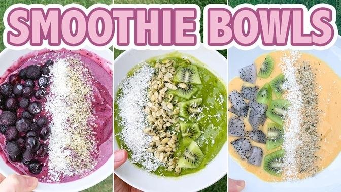 Summer Smoothie Bowl Recipes Refreshing Breakfast Or Dessert Vegan