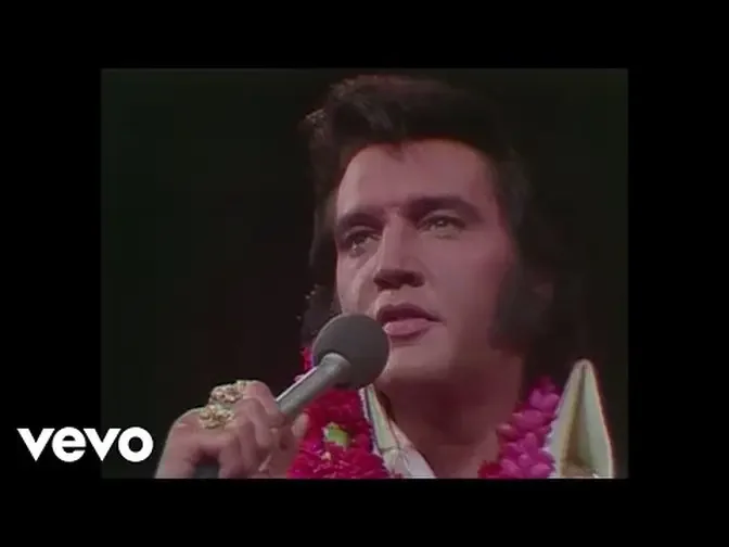 Elvis Presley You Gave Me A Mountain Aloha From Hawaii Live In