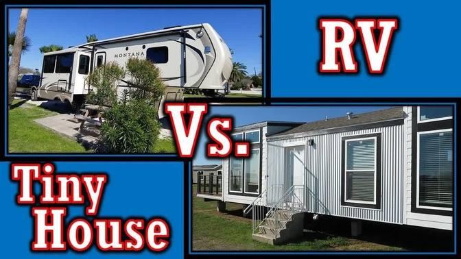 RV Vs Tiny House Mini Mansion Tour