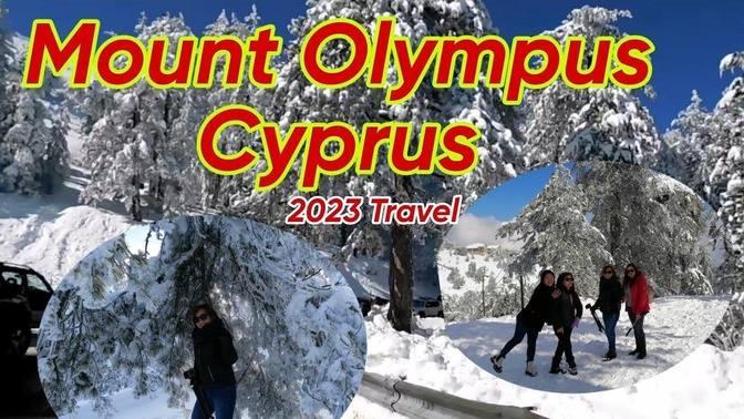 Mount Olympus Cyprus Part 1 Adventure 2023 Travel