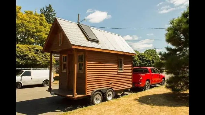 Cozy Beautiful Dees Kozy Kabin Tiny House On Wheels Viet Anh Design Home