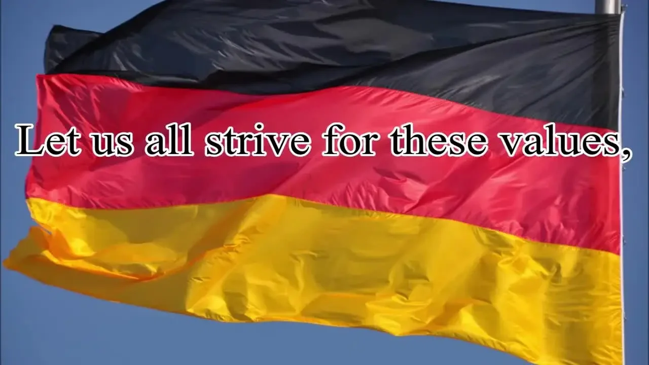 National Anthem Of Germany Deutschlandlied Poetic Singable English