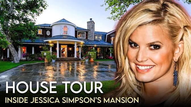 Jessica Simpson House Tour Million Hidden Hills Mansion More