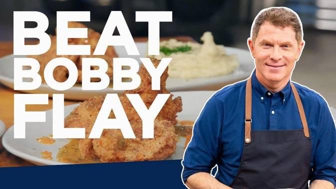 Bobby Flay Makes Fried Chicken Beat Bobby Flay Food Network