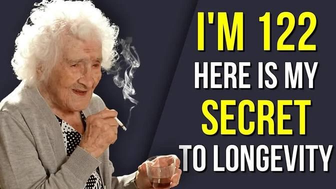 Jeanne Calment 122 Years Old Secrets Of Health And Longevity The