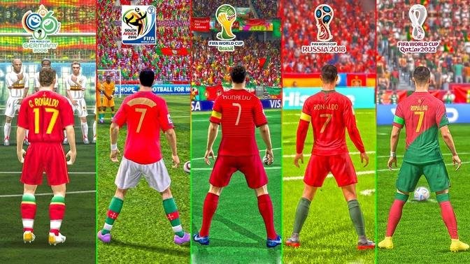 Cristiano Ronaldo Free Kicks In Fifa World Cup