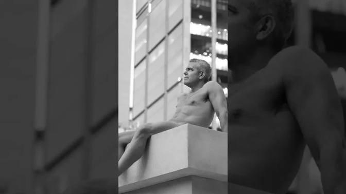 Zaddy Andy Cohen Recreates Nude Photo Shoot From Years Ago