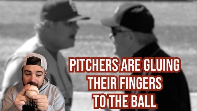Pitchers cheating with sticky stuff, a breakdown
