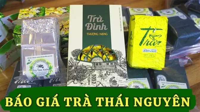 Báo giá Trà Đinh, Trà Tôm Nõn, Trà Tân Cương Thái Nguyên Mới Nhất 2024