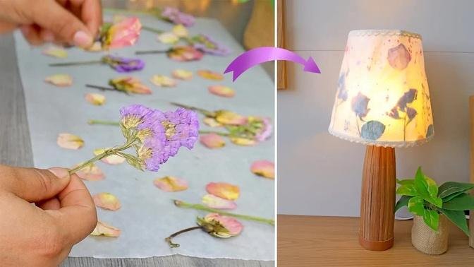 Bella Idea con Flores Secas y Una Botella de Vidrio- Ideas Fáciles y Rápidas con Reciclaje