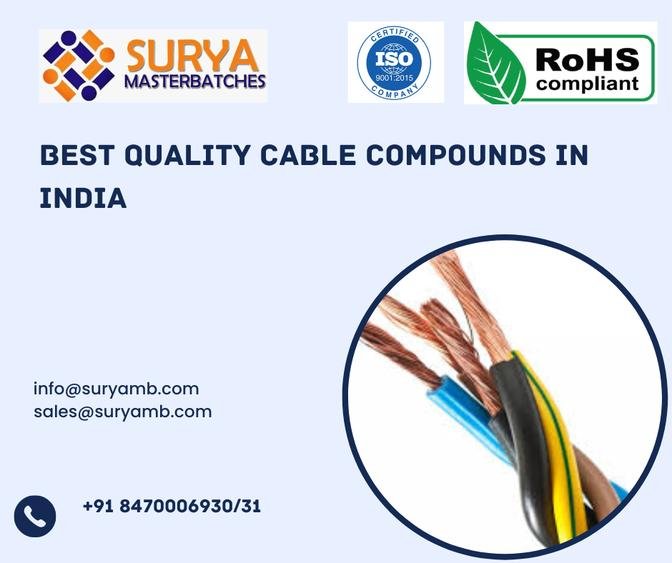 From PVC to XLPE: The Best Cable Compounds in India for Your Needs