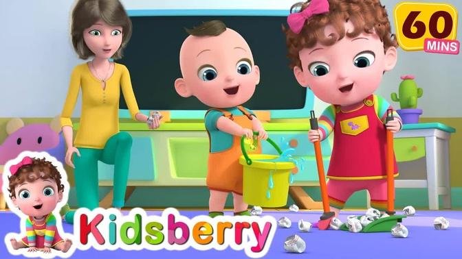 Clean Up Song + More Nursery Rhymes & Baby Songs - Kidsberry