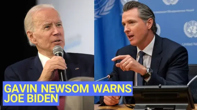 Gov. Newsom Warns Joe Biden About RFK Jr.