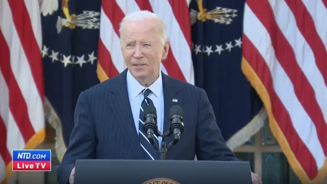 LIVE: Biden Addresses the Nation After Harris's Election Loss to Trump