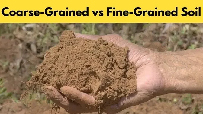 Difference Between Fine Grained Soil and Coarse Grained Soil.