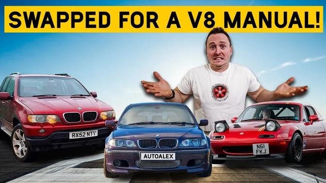 I JUST SWAPPED MY FAVOURITE CAR FOR A V8 MANUAL!