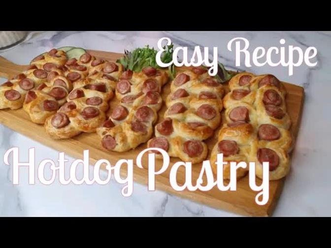 Hotdog Pastry Snacks| Finger food | everyday meal | Manila London | Vlog | Filipino British Pinoy UK