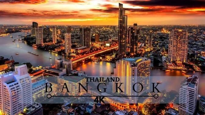 Bangkok 4k / Timelapse - Thailand Drone / Cinematic Drone Footage ...