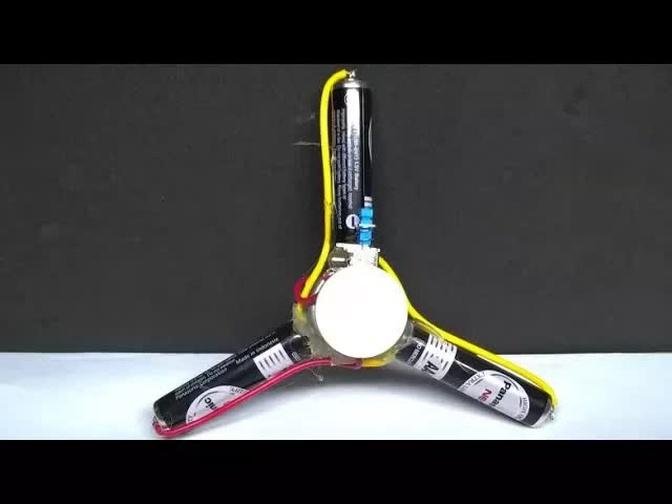 How To Make A MOTOR Fidget Spinner