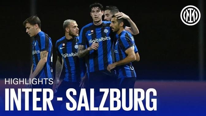 INTER vs SALISBURGO 4-0 ｜ HIGHLIGHTS ⚫🔵🇮🇹.