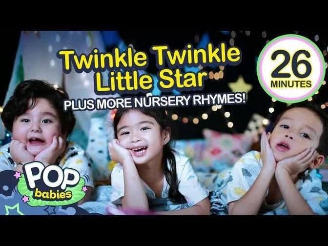 Twinkle, Twinkle Little Star + More Nursery Rhymes | 26 Mins Non-Stop ...