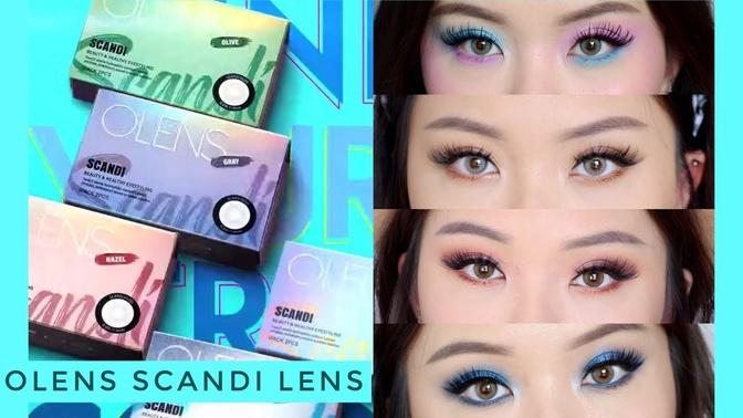 NEW OLENS SCANDI CONTACT LENS REVIEW 👀✨