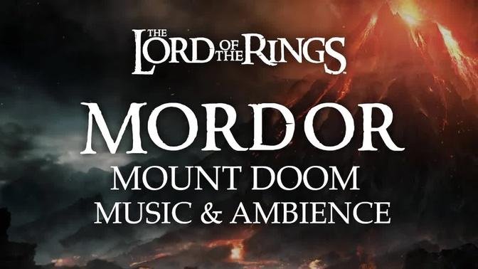 Lord of the Rings | Mordor Music & Ambience in 4K