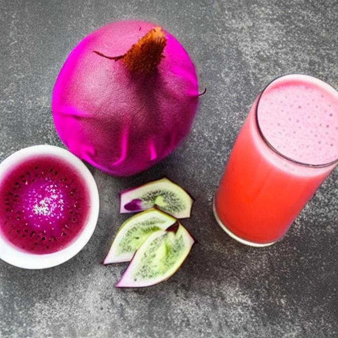 How to make Dragon Fruit Juice 🤫💀