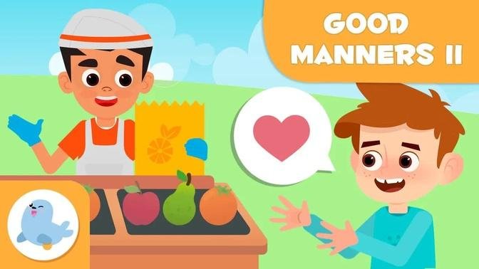 PLEASE, THANK YOU AND ASKING FOR PERMISSION 🤝 GOOD MANNERS for kids 😊 Episode 2