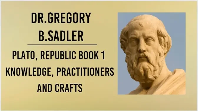 Plato, Republic book 1 | Knowledge, Practitioners, and Crafts | Philosophy Core Concepts