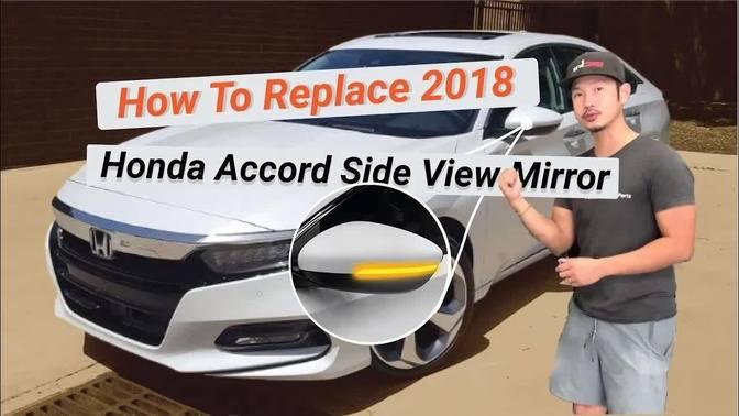 How To Replace a 2018-2020 Honda Accord Side View Mirror | Quick 5-Min Install & Removal | ReveMoto