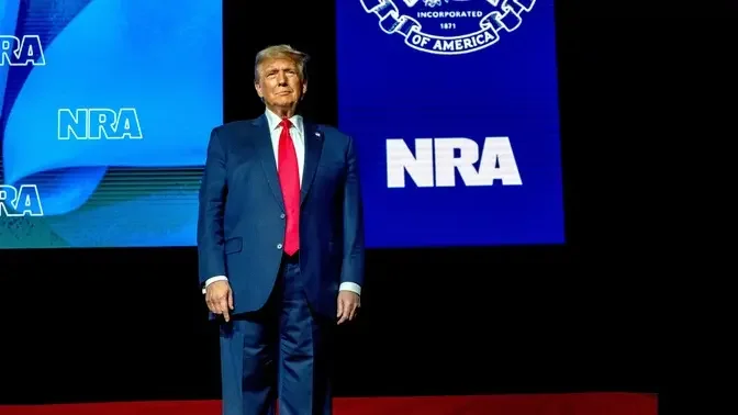 LIVE： Trump Delivers Speeches at NRA Annual Meeting in Dallas