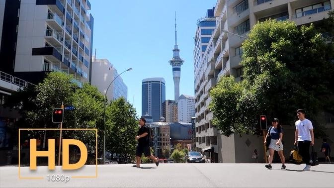 Auckland City Centre | New Zealand 🇳🇿 | Queen Street City Tour | CBD Street Walk | Virtual Walking