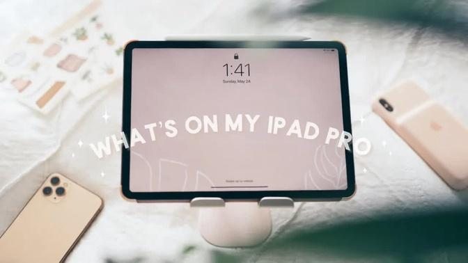 what's on my ipad pro: favorite apps + how I use them!