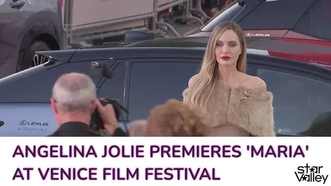 Angelina Jolie Premieres 'Maria' at Venice Film Festival