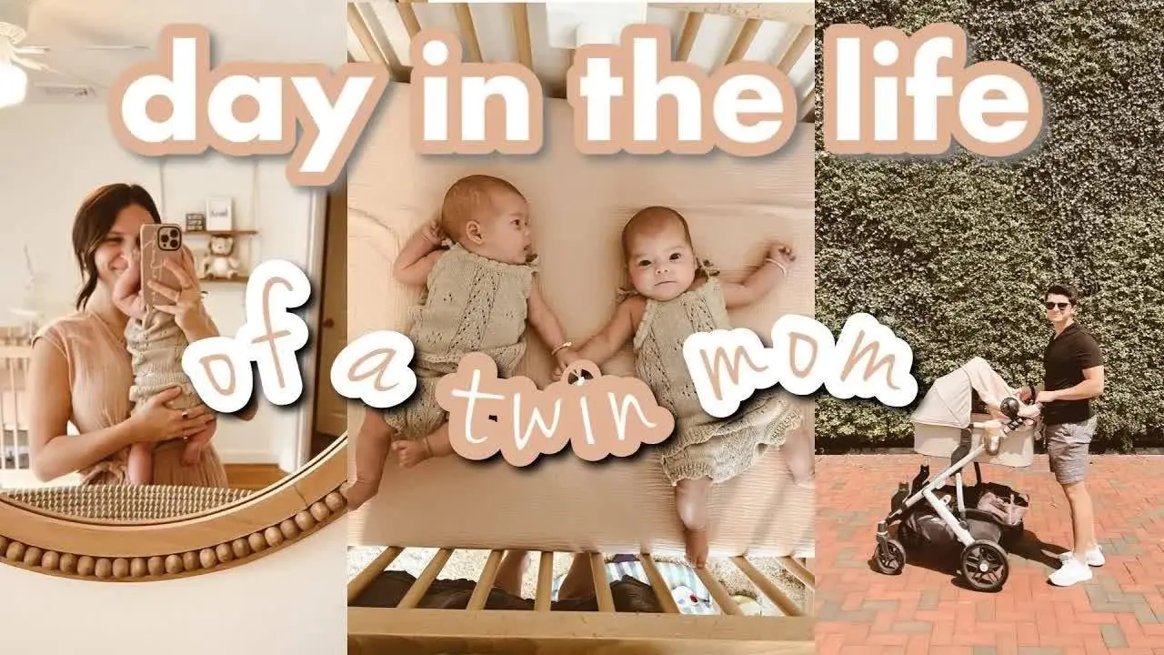 Day in the life of a twin mom | newborn twins + newborn routines *new mom twin vlog*  #GJWMothersDay
