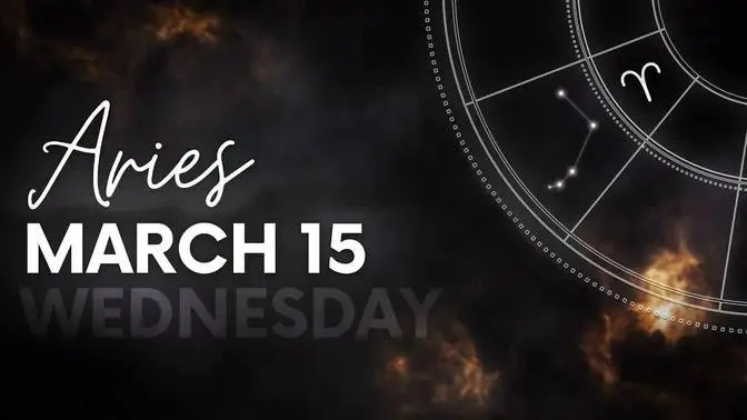 Aries - Today Horoscope - March 15, 2023