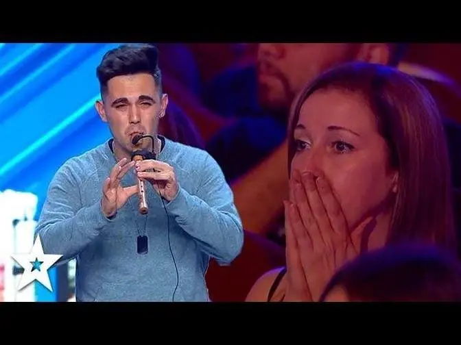 Crowd Gets Emotional Over Man Playing TITANIC on Flute! | Spain's Got  Talent | Got Talent