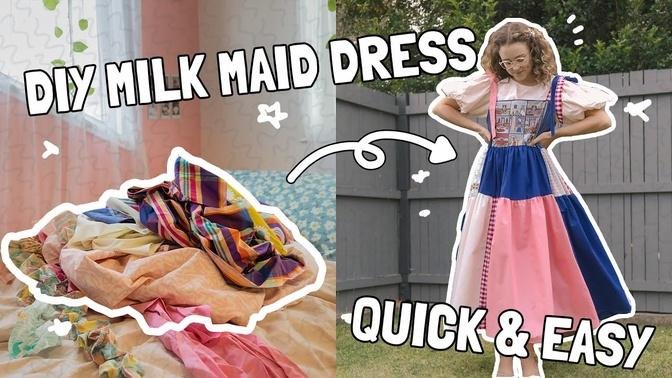 How To Make A Milk Maid Dress Tutorial