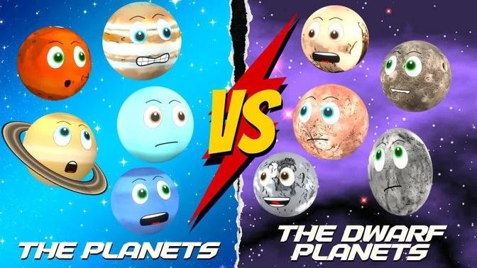 Dwarf Planets | Videos for Kids | Planets | Space