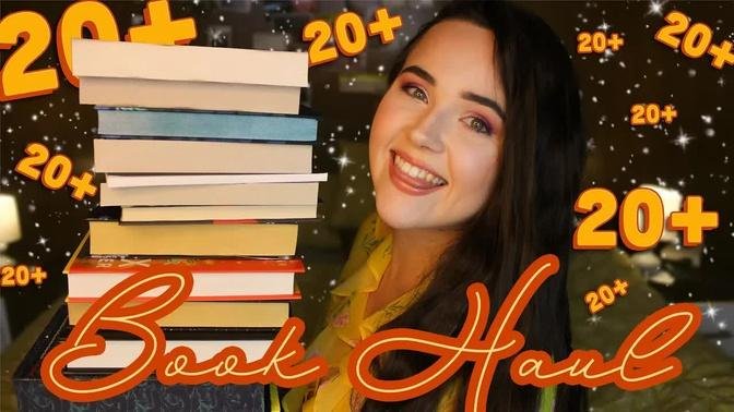 HUGE BOOK HAUL (20+ BOOKS!) 📚my first arc, gifted books + new out! -fantasy, mystery + contemporary