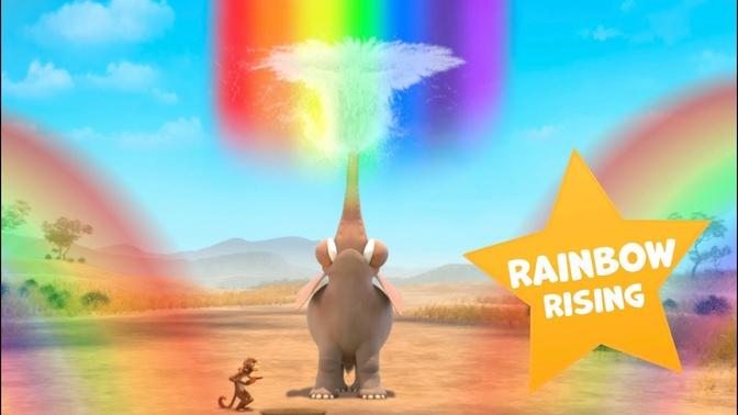 Colours and Rainbows | Jungle Beat: Munki and Trunk | VIDEOS and CARTOONS FOR KIDS 2021