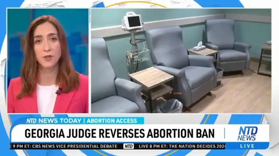 Georgia Judge Reverses Abortion Ban