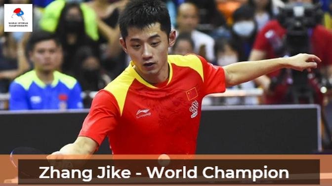 Zhang Jike - World Champion or small boy