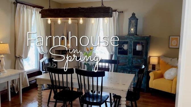 Calming Spring Decorate with Me | Simple Farmhouse Living