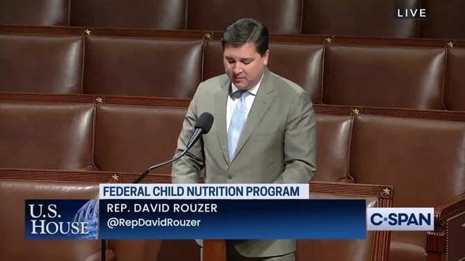 Rep. Rouzer Floor Speech In Support Of The McGovern-Dole Food For ...