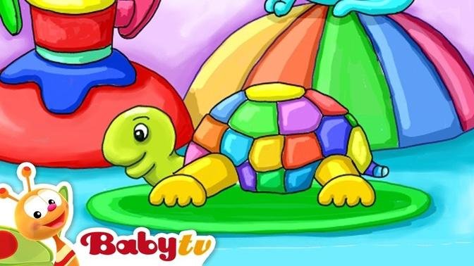 Turtle & Elephant | Toys and Games for Kids | BabyTV