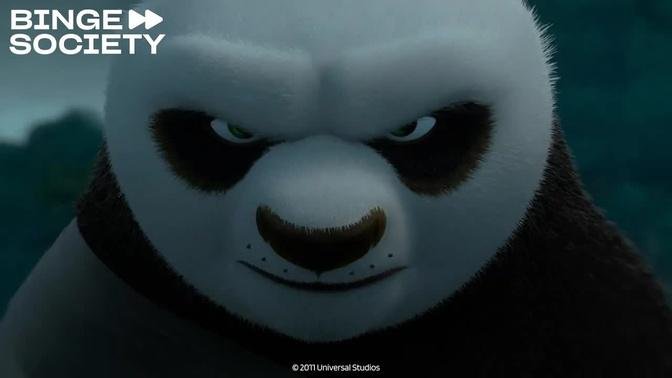Kung Fu Panda 2 | Po masters Shi Fu's Inner Peace | Cartoon for kids