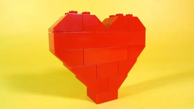 How To Build Lego HEART - 4630 LEGO® Build & Play Box Building Instructions