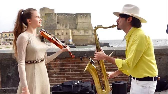 Bésame Mucho - Karolina Protsenko & Daniele Vitale | Violin and Sax ...